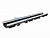 Drainage channel VS LINE DN100.14.07 - plastic, with nozzle, cl. D400